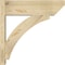 Ekena Millwork Thorton Slat Rough Sawn Outlooker, Douglas Fir, 8"W x 26"D x 26"H OUT08X26X26THR06RDF - alternate 2